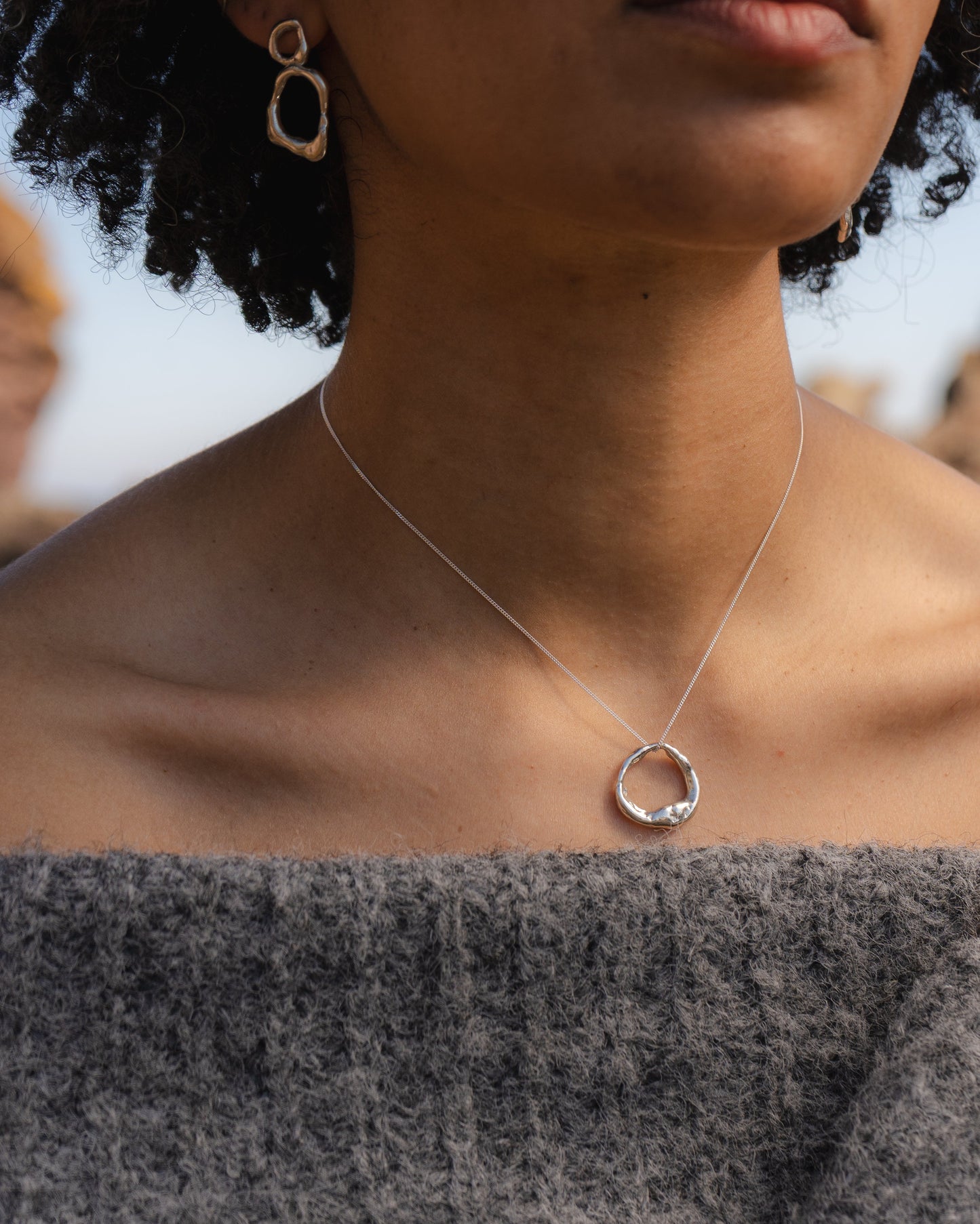 Molten Stack Earrings