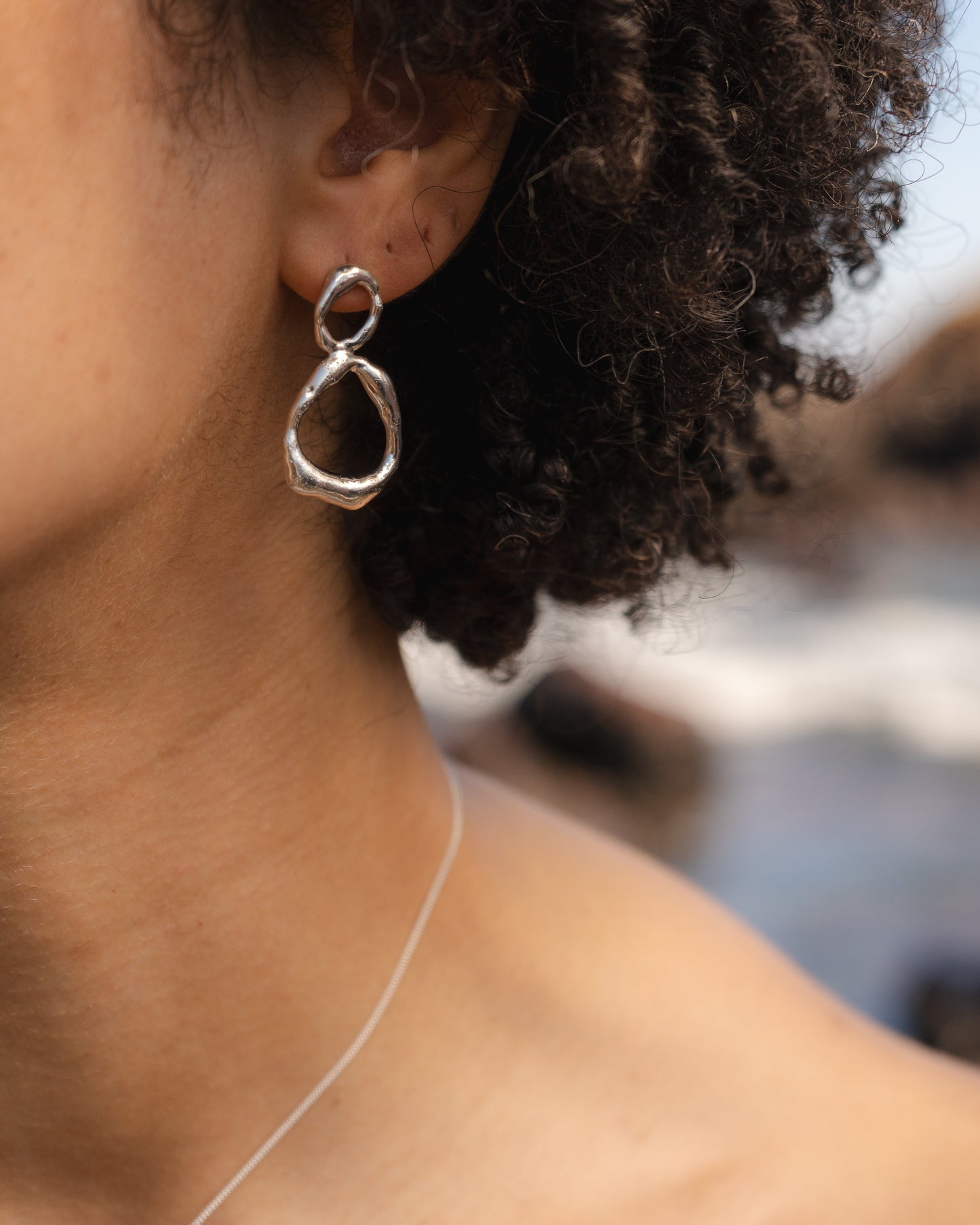 Molten Stack Earrings