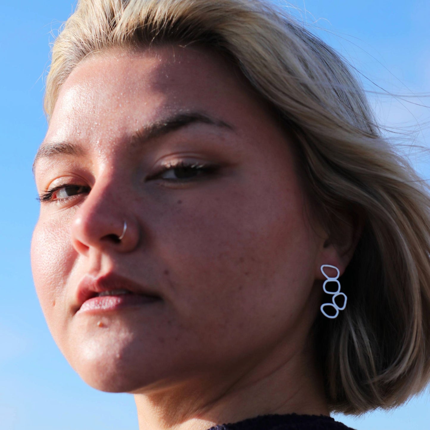 Clustered Cairn Earrings