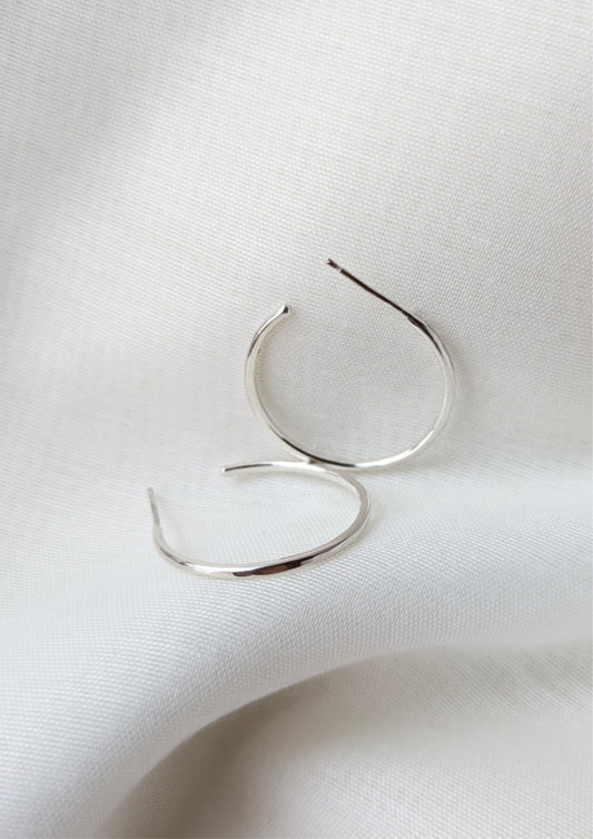 Hammered Hoops
