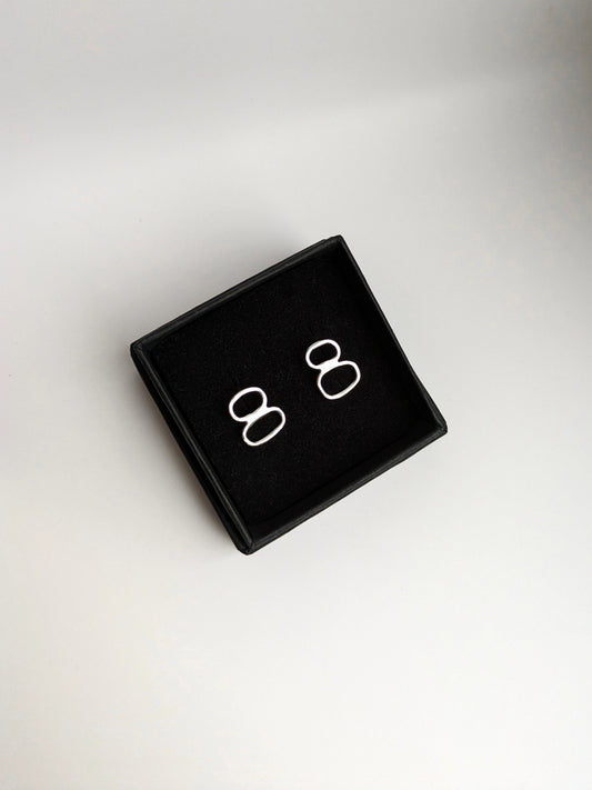 Mini Pebble Stack Earrings